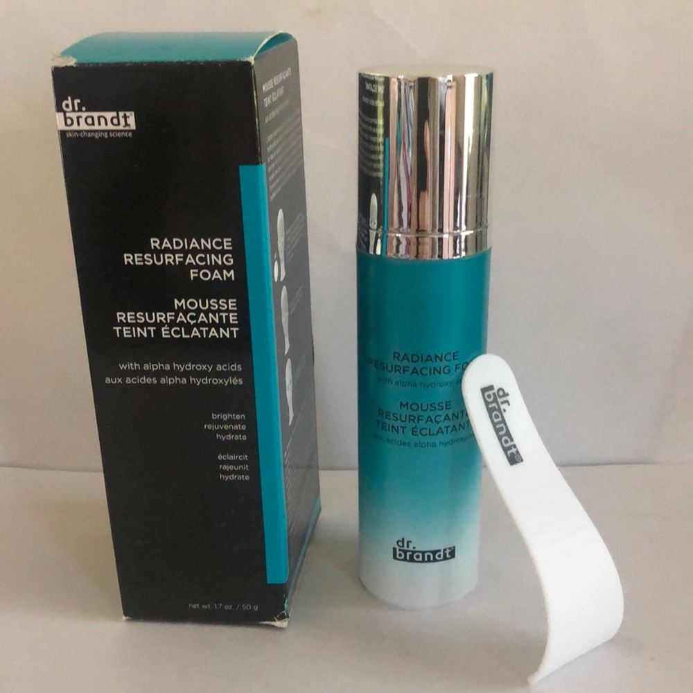 Dr Brandt Radiance Resurfacing Foam 1.7oz $72 NIB